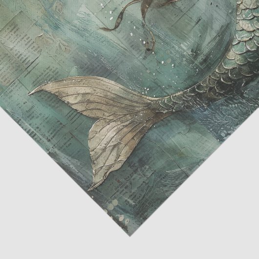 DE KLEINE ZEEMEERMIN DECOUPAGE TISSUEPAPIER (Detail)