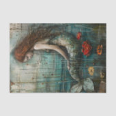 DE KLEINE ZEEMEERMIN DECOUPAGE TISSUEPAPIER (Voorkant)