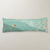 De kleine zeemeermin lichaamskussen (Achterkant)