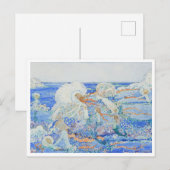 De kleine zeemeermin - Mermaids die in het Surf sp Briefkaart (Voorkant / Achterkant)