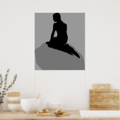 De kleine zeemeermin poster (Keuken)