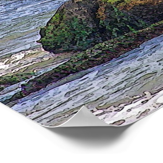 De kleine zeemeermin poster (Hoek)