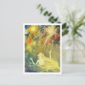 De kleine zeemeermin van Dorothy Lathrop Briefkaart (Staand voorkant)