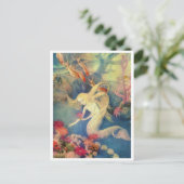 De kleine zeemeermin van Dorothy Lathrop Briefkaart (Staand voorkant)