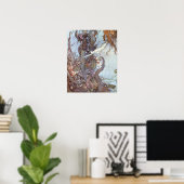 De kleine zeemeermin van Edmund Dulac Poster (Thuiskantoor)