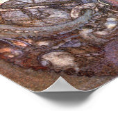 De kleine zeemeermin van Edmund Dulac Poster (Hoek)