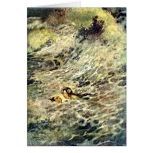 De kleine zeemeerminikaart