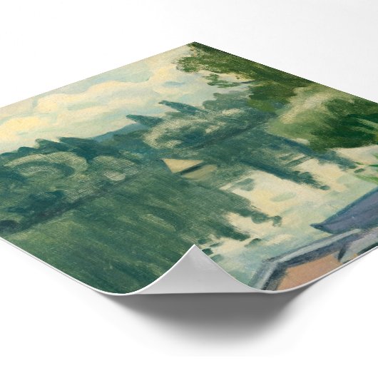 De kleine zeiltocht in Poissy Albert Marquet Poster (Hoek)