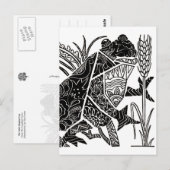 De kleine zingkikker briefkaart (Voorkant / Achterkant)