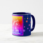 De kleine zoete pony, roze mok (Voorkant rechts)