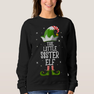 De kleine zuster Elf Familie Matching Group Christ Trui