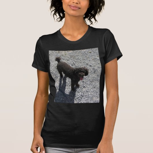 De kleine zwarte poel t-shirt (Voorkant)