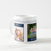 De kleinkinderen vullen een Citaat van de Plaats 3 Koffiemok (Voorkant links)