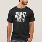 De kleinste biceps ter wereld t-shirt (Voorkant)