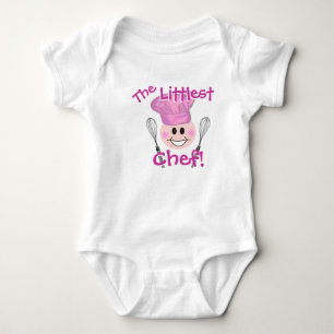 De kleinste chef-kok baby creeper romper
