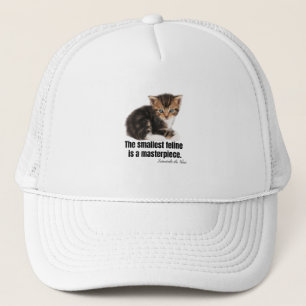 De kleinste crimineel is een meesterwerk. trucker pet