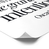 De kleinste daad van vriendelijkheid is meer waard poster (Hoek)