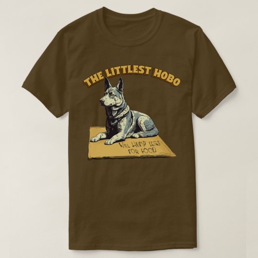 De kleinste Hobo T-shirt (Design voorkant)