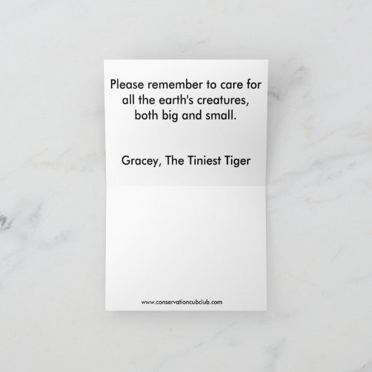 De kleinste Kaarten van de Nota van de Tijger (Binnen)