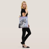 De kleinste katachtige tote bag (Op model)