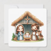 De Kleinste Koning Feestdagenkaart (Voorkant)