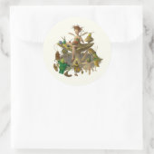 “De Kleinste Kunstenaar” Stickers (Tas)