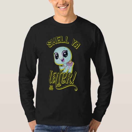 De kleinste Pet Shop Shell Ya Later schildpad! T-shirt (Voorkant)