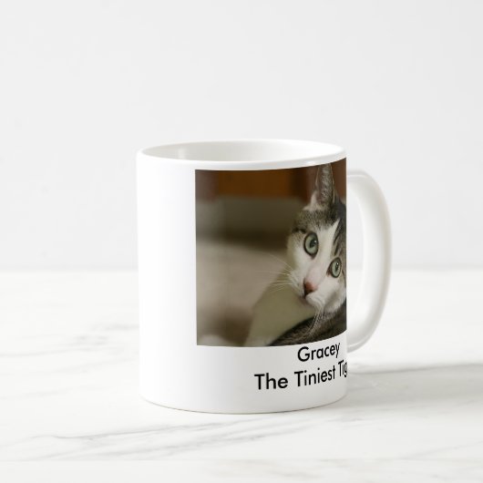 De kleinste tijgerMok Koffiemok (Voorkant rechts)