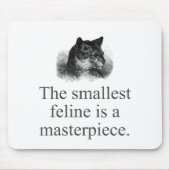 De kleinste waarneming is een sterstuk muismat (Voorkant)