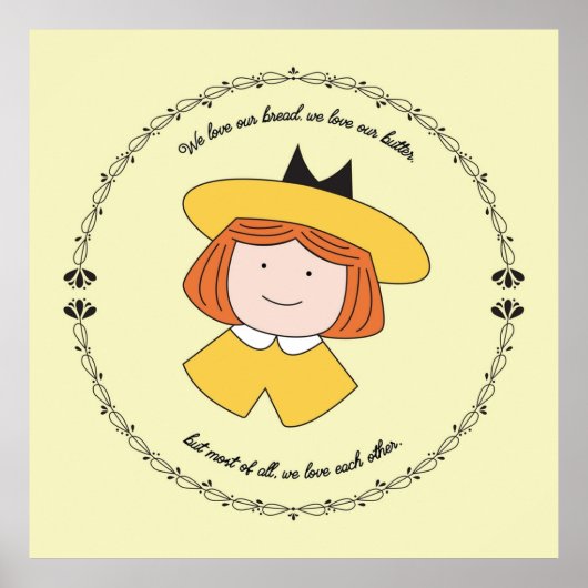 De kleinste was Madeline Poster (Voorkant)