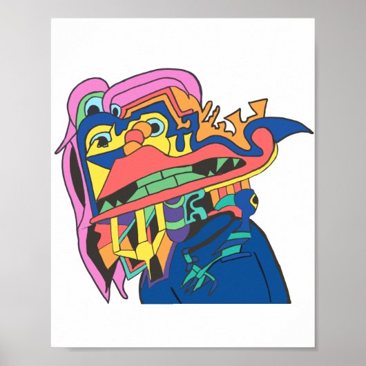De Kleur Bries Poster (Voorkant)