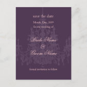 De kleur Datum/kroonluchter/doe-het-zelf opslaan Aankondigingskaart (Voorkant)