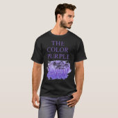 De kleur paars t-shirt (Voorkant volledig)