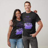 De kleur paars t-shirt (Unisex)