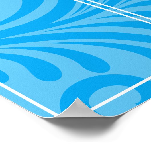 De kleur van de douane  fotowerknemer van de maand poster (Hoek)