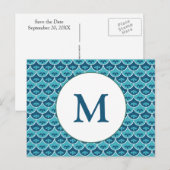 De kleur van de Douane van het Patroon van het Sca Briefkaart (Voorkant / Achterkant)