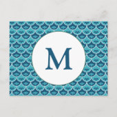 De kleur van de Douane van het Patroon van het Sca Briefkaart (Voorkant)