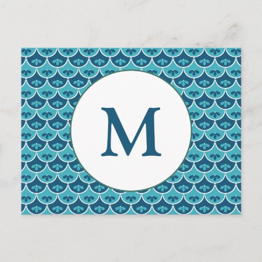 De kleur van de Douane van het Patroon van het Sca Briefkaart (Voorkant)