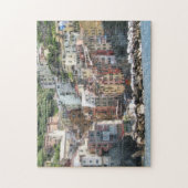 De kleur van de Italiaanse Riviera Cinque Terra Legpuzzel (Verticaal)