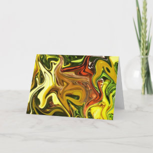 De kleur van de Kaart van de Nota van de Herfst