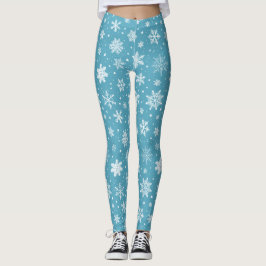 De kleur van de kerstboom leggings