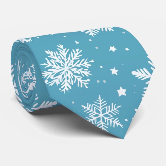 De kleur van de kerstboom stropdas (Opgerold)