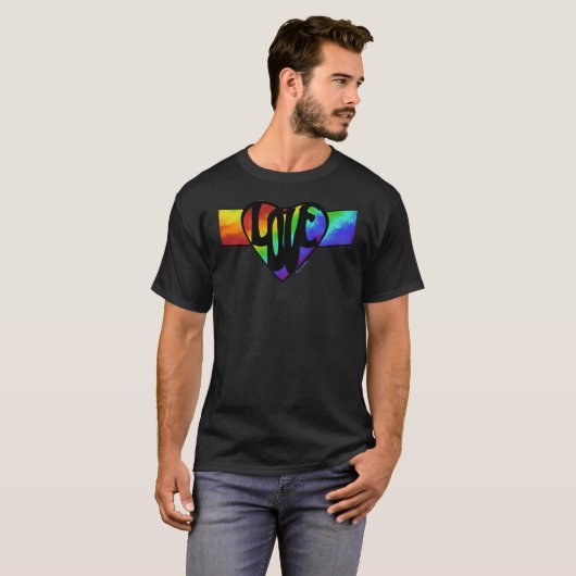 De kleur van de liefde t-shirt (Voorkant volledig)