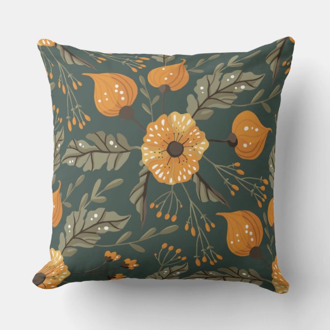 De kleur van de mysterieuze bloem kussen (Voorkant)