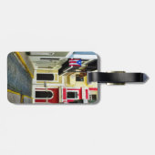 de kleur van de oude San Juan Puerto Rico Bagagelabel (Achterkant horizontaal)