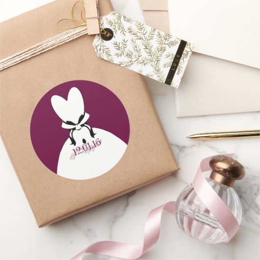 De kleur van de Verandering van de sticker om met  (Geschenken)