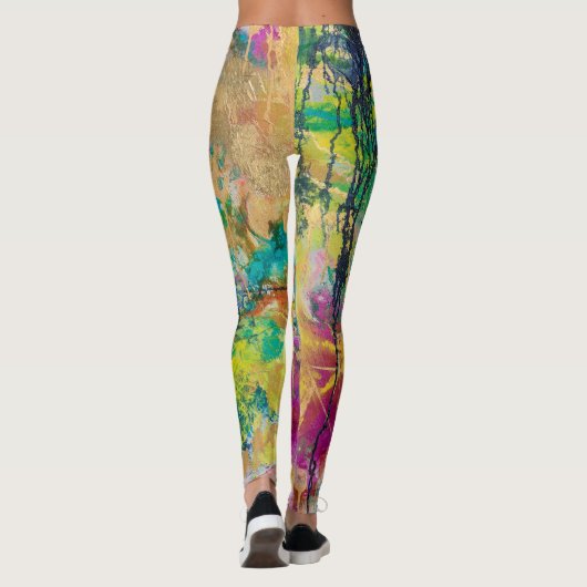 "De kleur van de vreugde" Leggings van MaryLea Har (Achterkant)