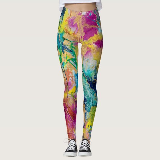 "De kleur van de vreugde" Leggings van MaryLea Har (Voorkant)
