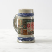 De kleur van het geld bierpul (Voorkant links)