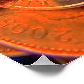 De kleur van het geld poster (Hoek)